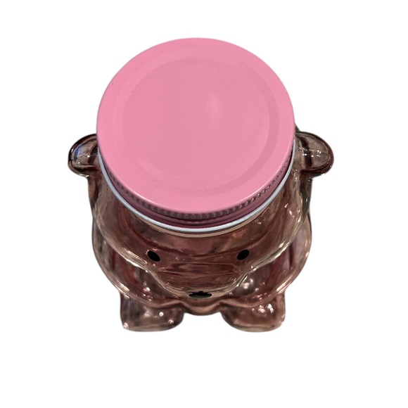 Pink Glass Bear Jar - Picture 5 of 5